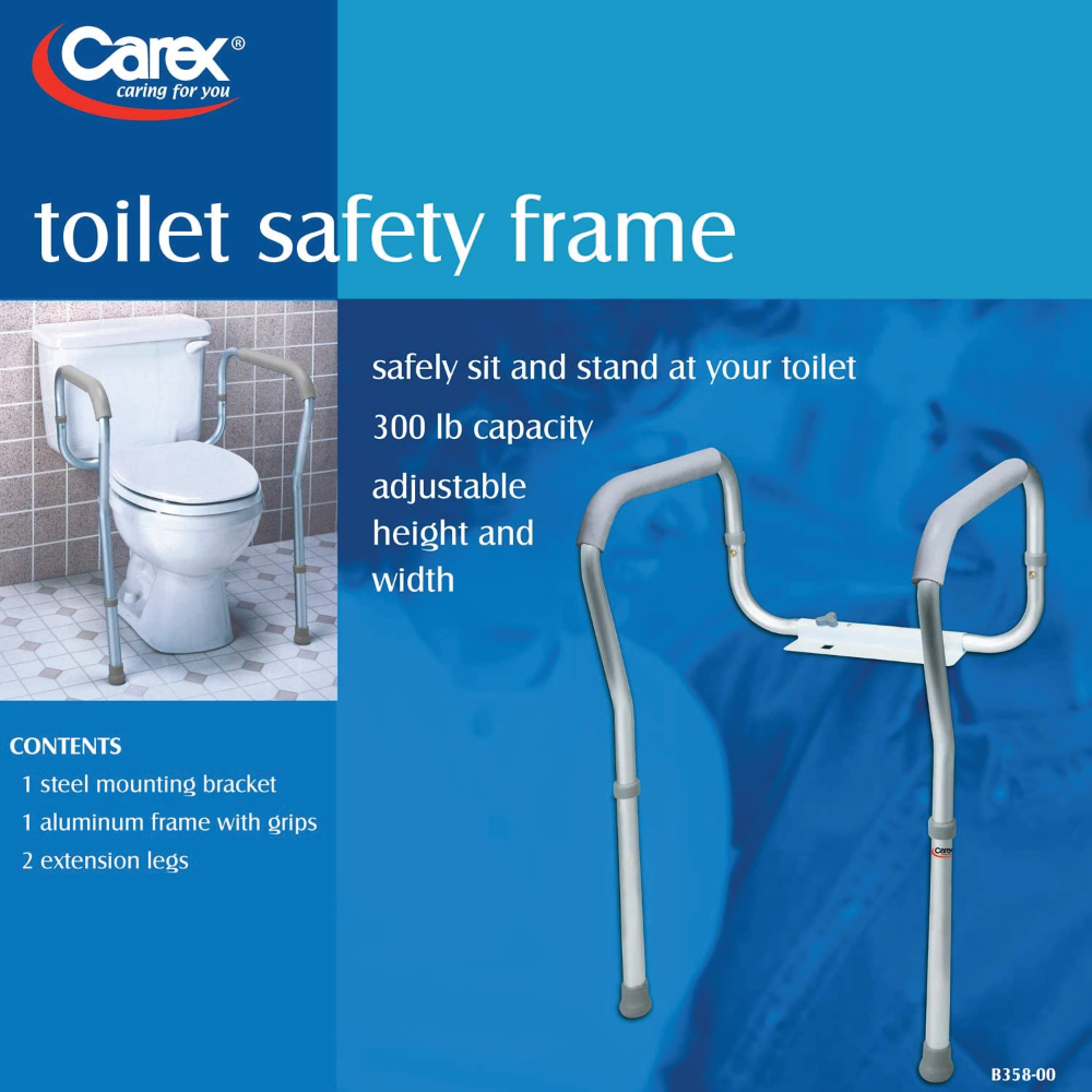 Buy KosmoCare 55 60x72cm Standalone Toilet Safety Frame, RX935 Online At  Best Price On Moglix